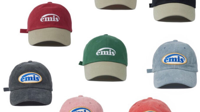 ของแท้/พร้อมส่ง✨ หมวก emis รุ่น new logo mix / corduroy wappen ball cap ของแท้/พร้อมส่ง✨ หมวก emis รุ่น new logo mix / corduroy wappen ball cap
