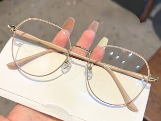 *พร้อมส่ง* แว่นตาป้องกันรังสียูวี ป้องกันแสงสีฟ้า เปลี่ยนเลนส์ได้ สําหรับผู้หญิง และผู้ชาย