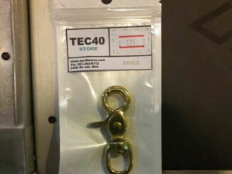 คลิปทองเหลือง Brass Crab Clip