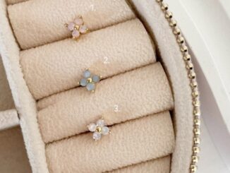 จิวหู clover piercing