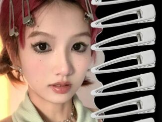 กิ๊บติดผม โลหะผสมเงิน เรียบง่าย / กิ๊บปากเป็ดสามเหลี่ยม กลวง Y2K / กิ๊บติดผมหน้าม้าด้านข้าง เสน่ห์ สไตล์เกาหลี