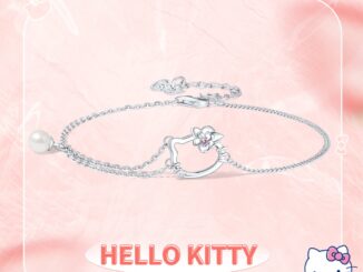 2024 New Cartoon Bracelet Hello Kitty Cat Bracelet Camellia Bracelet Female Sanrio Kitty Pearl Jewelry Gift