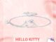 2024 New Cartoon Bracelet Hello Kitty Cat Bracelet Camellia Bracelet Female Sanrio Kitty Pearl Jewelry Gift