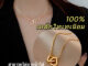 RAISS สร้อยสแตนเลส จี้หัวใจเครื่องประดับแฟชั่นเกาหลี ไม่ลอกดำใส่อาบน้ำได้