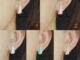 [G08] ต่างหูแฟชั่นมี5สี ครอบหลังใบหูเล็กน้อย ราคาต่อ1คู่ พร้อมแป้นโลหะทรงจุกน้ำเต้าทุกคู่