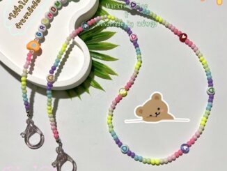 สายคล้องแมส ใส่ชื่อ‼️ฟรี‼️ ไม่จำกัดจำนวนตัวอักษร 39 บาท 3 เส้น 99 บาท สายคล้องแมสลูกปัด สายคล้องแมสลูกปัดใส่ชื่อ