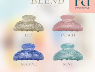peachypine  กิ๊บหนีบผมเกาหลี รุ่น Blend (ราคาไม่รวมติดชื่อ เฉพาะกิ๊บเปล่านะคะ)
