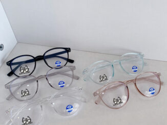 แว่นกรองแสงสีฟ้า กรอบอคลิลิคน้ำหนักเบา KS0071 ป้องกันแสงจอคอม โทรศัพท์ ทรงหยดน้ำ ชายหญิงใส่ได้ (มีปลายทาง)