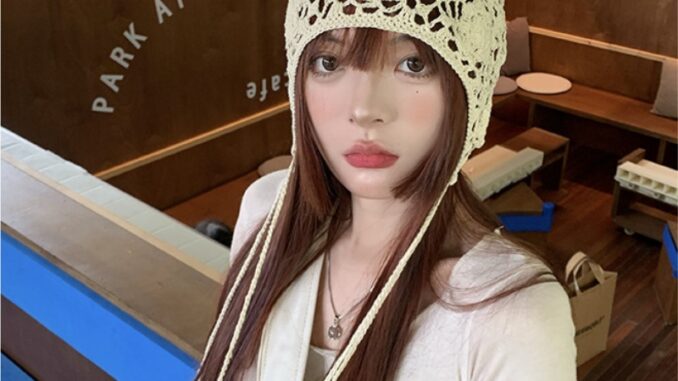 หมวกถัก ลายดอกไม้น่ารัก สไตล์เกาหลี สําหรับผู้หญิง