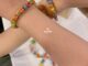 พร้อมส่ง กำใลข้อมือลูกปัดหิน vintage 90’s(มีเก็บปลายทาง) ส่งของทุกวัน