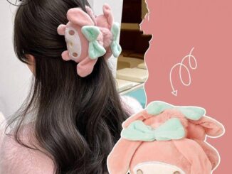 SANRIO กิ๊บติดผม รูปตุ๊กตาปลาฉลามน่ารัก ขนาดใหญ่ สําหรับผู้หญิง