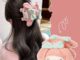 SANRIO กิ๊บติดผม รูปตุ๊กตาปลาฉลามน่ารัก ขนาดใหญ่ สําหรับผู้หญิง