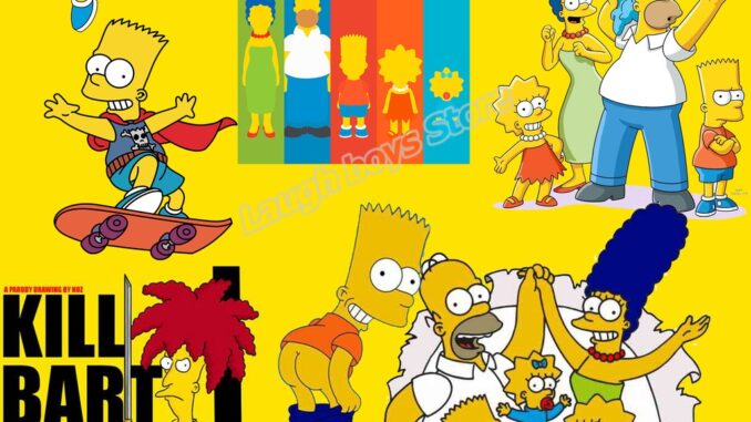 แผ่นแพทช์รีดร้อน ลาย The Simpsons ซักล้างได้ สําหรับตกแต่งเสื้อยืด มีฮู้ด DIY