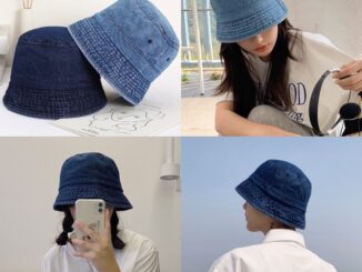 [MY-hat] หมวกบักเก็ต ผ้ายีน