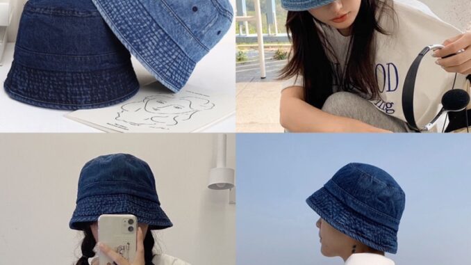 [MY-hat] หมวกบักเก็ต ผ้ายีน