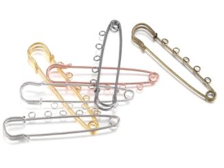 St.kunkka 5 ชิ้น/แพ็ค 50 80 90 มม. แฟชั่น เข็มกลัด คนท้อง เข็มขัด DiY ปรับเอว เกาหลี เข็มกลัดคนท้อง เข็มกลัด อุปกรณ์เสริมแฟชั่น เข็มกลัด อุปกรณ์เสริม