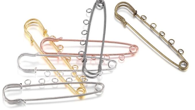 St.kunkka 5 ชิ้น/แพ็ค 50 80 90 มม. แฟชั่น เข็มกลัด คนท้อง เข็มขัด DiY ปรับเอว เกาหลี เข็มกลัดคนท้อง เข็มกลัด อุปกรณ์เสริมแฟชั่น เข็มกลัด อุปกรณ์เสริม