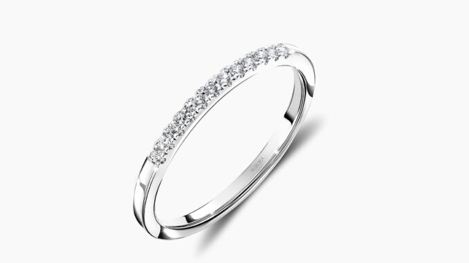 Aurora Diamond แหวนเพชรแถว Simplify Collection