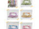 ผ้าคาดผมโบว์ผ้าฝ้ายอัดยับ ไซส์ผู้ใหญ่/เด็ก สีหวาน เขียว/ม่วง/เหลือง/ฟ้า/ชมพู cotton Hairbands