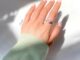 Siara S ring. (แหวนงานชุบทองคำขาว เพชร CZ)
