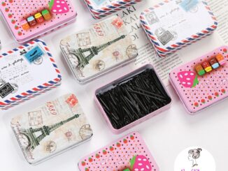 (พร้อมส่ง) กิ๊บดำ ชนิดผิวเรียบ / คลื่น / ตัวยู
