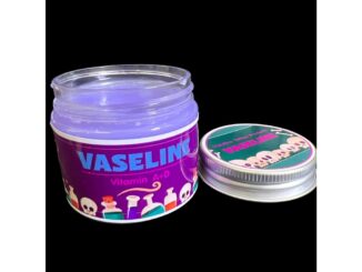 วาสลีนสีม่วงกลิ่นหอมขนาด50ml.วาสลีนผลิตภัณฑ์บำรุงริมฝีปากและผิวกาย 100%
