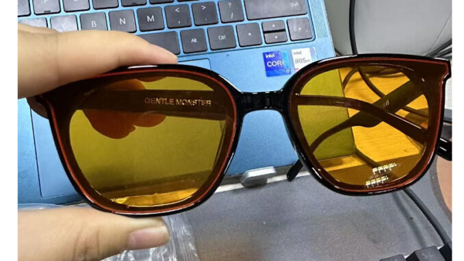 ใหม่ แว่นตากันแดด กรอบแบน ทรงสี่เหลี่ยม ป้องกันรังสียูวี 99.9%