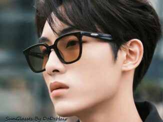 แว่นกันแดด/แว่นกันแดดเลนส์สี (รุ่น 1271)/ แว่นทรงoversize /แว่นสไตล์เกาหลี มี2 สี เลนส์ปรอท และเลนส์ดำ/แว่นแฟชั่นชายหญิง
