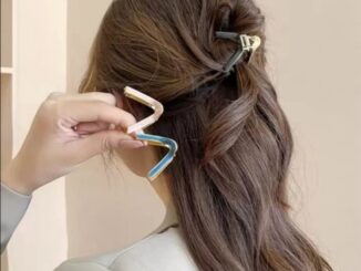 กิ๊ปหนีบผมแฟชั่น กิ๊บเก็บผม3เหลี่ยม จัดระเบียบผม ดูดี มีราคา เรียบๆง่ายๆแต่หรูหรา