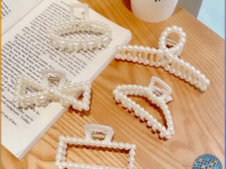 Tmala กิ๊บติดผมประดับไข่มุกเทียม หรูหราและเรียบง่าย เครื่องประดับผม pearl hair clip