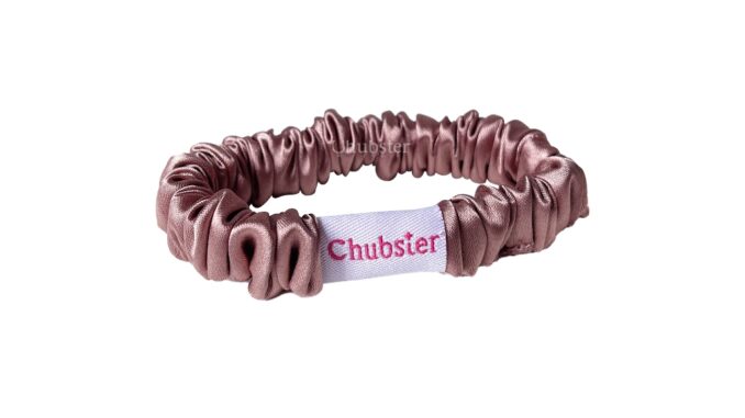 รุ่นสลิม Rose Gold ยางรัดผม Satin Slim Scrunchie ยางรัดผมซาติน หนานุ่ม