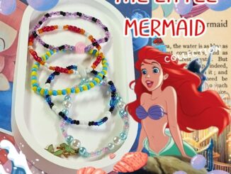 พร้อมส่ง กำไลลูกปัดThe Little Mermaid น่ารักทุกเเบบ สีสันเเห่งท้องทะเล
