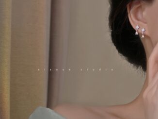 ต่างหูเงินสเตอร์ลิง S925 รูปดอกไม้ เรียบง่าย เครื่องประดับแฟชั่น สําหรับนักเรียน ผู้หญิง ของขวัญแต่งงาน ขายส่ง