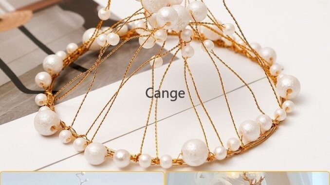【พร้อมส่ง】มงกุฎเจ้าหญิง ประดับมุก คุณภาพสูง สําหรับตกแต่งเค้กวันเกิด DIY 【พร้อมส่ง】มงกุฎเจ้าหญิง ประดับมุก คุณภาพสูง สําหรับตกแต่งเค้กวันเกิด DIY
