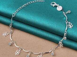 Urmylady สร้อยข้อมือเงินแท้ 925 จี้เพทาย รูปใบโคลเวอร์สี่แฉก ทรงกลม เครื่องประดับแฟชั่น สําหรับผู้หญิง งานแต่งงาน ปาร์ตี้
