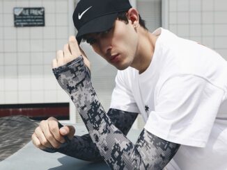 ปลอกแขน ผ้าเรยอน ลายพราง กันแดด ป้องกันแขน อินเทรนด์ สําหรับผู้ชาย ขี่รถจักรยานยนต์ เล่นกีฬากลางแจ้ง