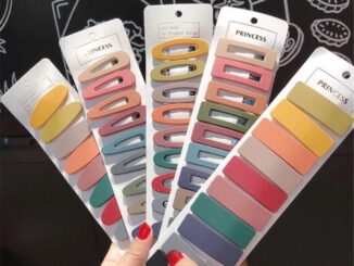 กิ๊บติดผม ทรงเรขาคณิต สีพื้น แฟชั่นสําหรับผู้หญิง 10 ชิ้น ต่อชุด