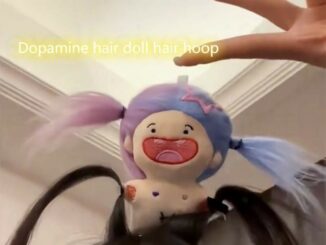 Dopamine ที่คาดผมตุ๊กตาการ์ตูนน่ารัก ผ้ากํามะหยี่ขนนิ่ม เหมาะกับผู้หญิง สําหรับล้างหน้า