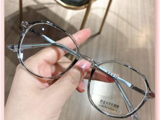 【ส่งจากกรุงเทพ】แว่นกันรังสี แว่นตาแฟชั่นเกาหลี แว่นกรองแสง กรองแสงจอคอม กรอบแปดเหลี่ยม unisex