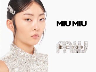 พร้อมส่ง Miu กิ๊บสปริง มี 2 รุ่น แบบประดับคริสตัลและมุก ที่ตัวอักษร *ปั้มหลัง**