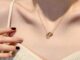 สร้อยคอโซ่เหล็กไทเทเนียม ทอง 18K เครื่องประดับ ของขวัญ สําหรับผู้หญิง