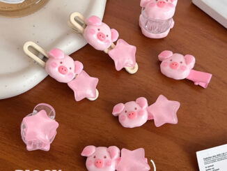 Cute 099 กิ๊บติดผม กิ๊บหนีบผมหมูชม Piggy