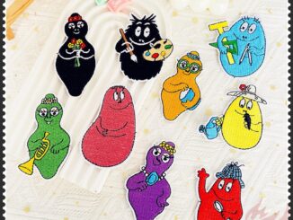 ☸ การ์ตูน: Les Barbapapa Series 02 Iron on Patch ☸ แผ่นแพทช์รีดติดเสื้อ Diy จํานวน 1 ชิ้น