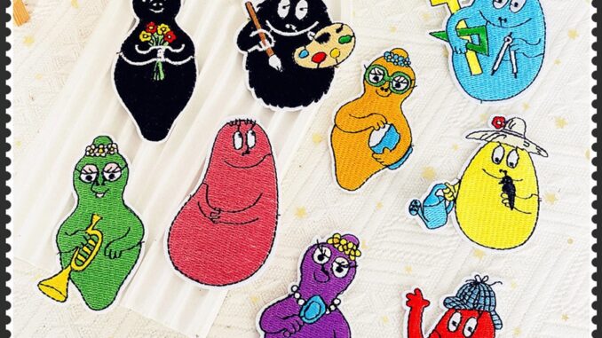 ☸ การ์ตูน: Les Barbapapa Series 02 Iron on Patch ☸ แผ่นแพทช์รีดติดเสื้อ Diy จํานวน 1 ชิ้น ☸ การ์ตูน: Les Barbapapa Series 02 Iron on Patch ☸ แผ่นแพทช์รีดติดเสื้อ Diy จํานวน 1 ชิ้น