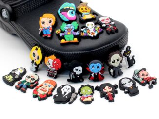 ซีรีส์ฮาโลวีน การ์ตูน Crocs charms decorate รองเท้าแตะ accessories diy Jibbitz ถอดได้  Shoes เครื่องประดับ 1000 สไตล์ให้เลือก