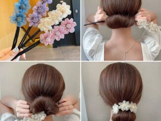 แฟชั่นผู้หญิง ลูกไม้ ดอกไม้ เครื่องม้วนผม เกาหลี DIY หัวบอล ดัดผม เหล็ก เครื่องมือจัดแต่งทรงผม ย้อนยุค ผ้ามุก กิ๊บติดผม เครื่องมือทําผม ติดผม โบว์ กิ๊บติดผม เครื่องประดับ