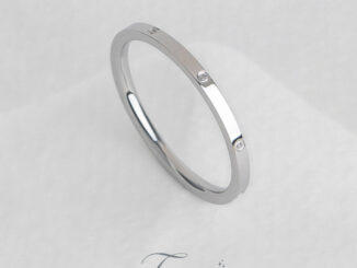 Fraya แหวนรุ่น i love ring  บาง 1.5 mm แหวนความหมาย สแตนเลส ไม่บิด ไม่เบี้ยว โดนน้ำหอม ลงทะเล อาบน้ำได้ แข็งแรง