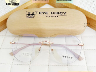 แว่นไร้กรอบ Rimless กรองแสงบลูบล็อก+ออโต้ กรองแสงสีฟ้า หน้าจอ (Blueblock+Auto) รุ่น F4317 EYECHICY ออกแดดเลนส์เปลี่ยนสี