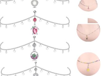 [highbuying] 1 ชิ้น สเตนเลส คริสตัล โซ่ หน้าท้อง แหวนปุ่ม ผู้หญิง เซ็กซี่ โซ่สะดือ เครื่องประดับเอว โซ่ ท้อง แหวน ใหม่ พร้อมส่ง