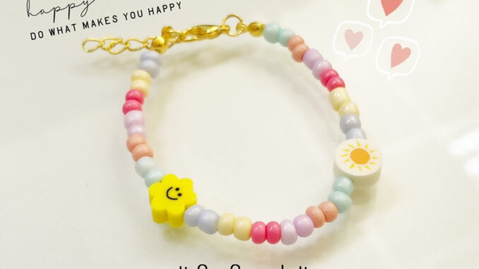 สร้อยคอ สร้อยข้อมือลูกปัดสีหวาน So Sweet